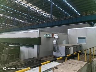 Pipe Coating Line with Induction Heating PLC Control Water Cooling Technology